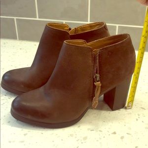 Sperry brown booties